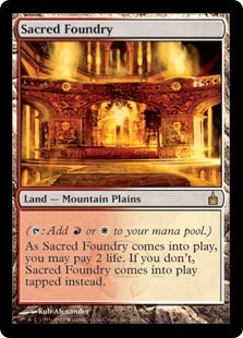 Sacred Foundry Ravnica- City of Guilds